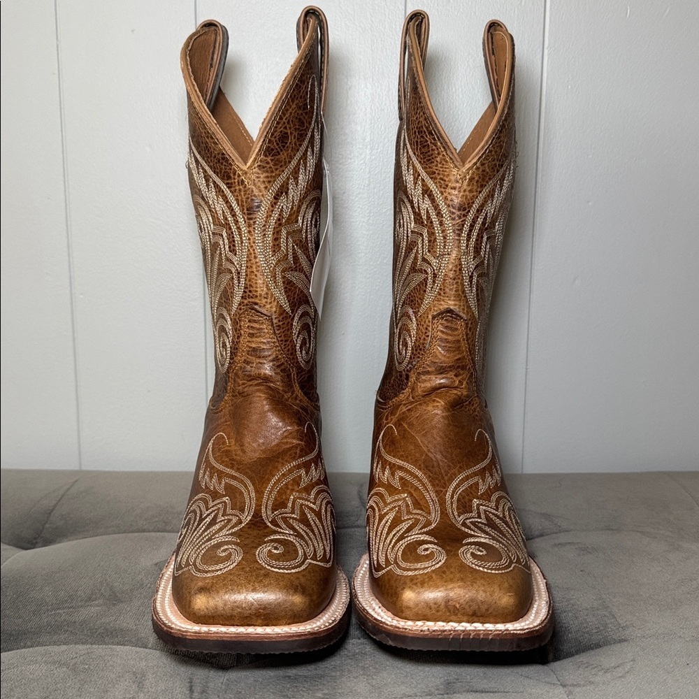 Justin 11” Llano Bent Rail Ladies' Western Boots Size 8.5 NEW - Picture 8 of 16